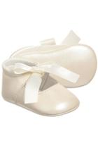  Ivory Ribbon Pre-walker-shoes