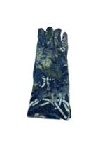  Blue Floral Gloves