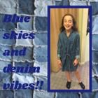  Denim Dress Size 6-14 Years