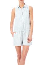  Leopard Sleeveless Romper