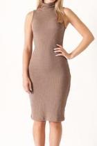  Turtleneck Bodycon Dress