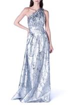  Silver Flower Gown