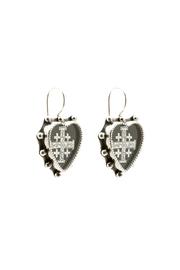 Silver Heart Earrings