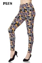  Bizarre Floral Legging