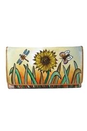  Hand-painted Sunflower Wallet