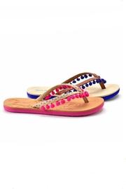  Pink Pom-pom Flip-flops