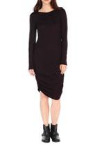  Long-sleeve Knit Dress