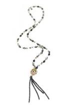  Black Tassel Necklace