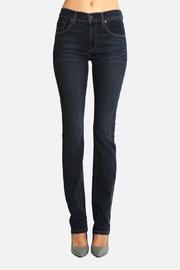 High-rise Straight Jeans