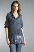  Flock Print Tunic