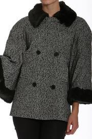  Tweed Bell-sleeve Jacket