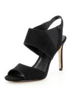  Black Heeled Sandal