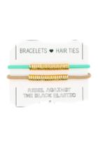  Gold Disc Hair Ties/bracelets (set 2)
