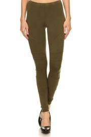  Olive Moto Leggings