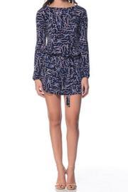  Purple Floral Romper