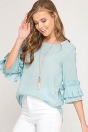 Origami Sleeve Top