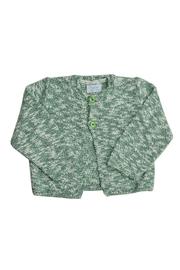  Green & White Sweater