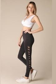  Side Pointelle Leggings