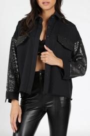  Sequin Denim Jacket