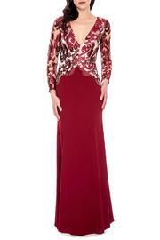  Burgundy Gown