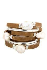  Pearls Silver Bracelet
