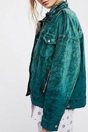  Velvet Trucker Jacket