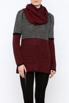  Sweater With Scarf