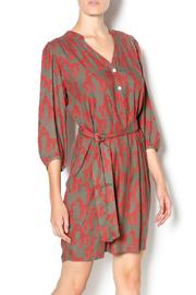  Belted Shift Dress