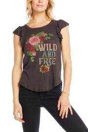  Wild And Free Ruffle Sleeve Tee