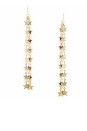  Mini Star Triple Strand Drop Earrings