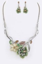  Mix Media Statement-necklace