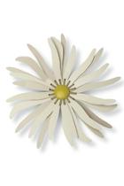  Cream Metal Flower