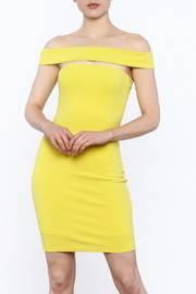  Yellow Bodycon Dress