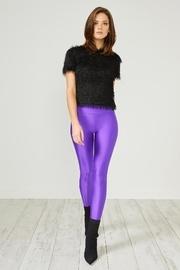 Purple Glitter Leggings