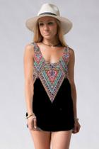  Aztec Knit Tank