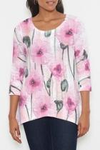 Pink Poppies Tunic