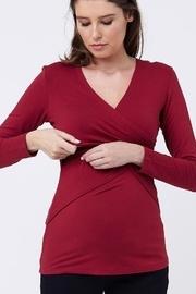  Crimson Embrace Top