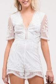Pretty-in-white Romper