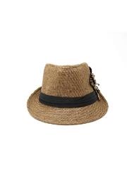  Sequin Floral Fashion-fedora
