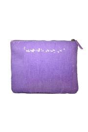  Purple Sequin Clutch