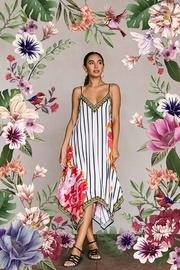  Striped Handkerchief Dress