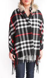  Hooded Black Poncho