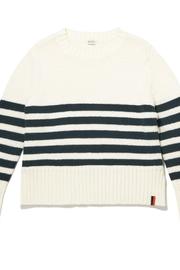  Cream/ Navy Sweater