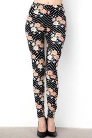  Black Coral Leggings