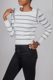  Stary-skies Ruffle Top