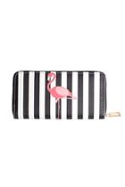 Striped Flamingo Wallet