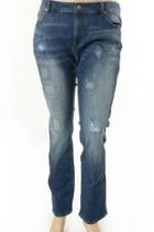  Curvy Distressed Jeans