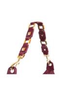  Bolsa Nova 14 Ring And Stud Shoulder Strap In Wine