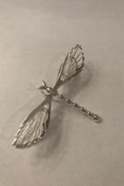  Silver Dragonfly Pendant