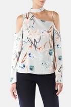  Asymmetrical Cut-out Top